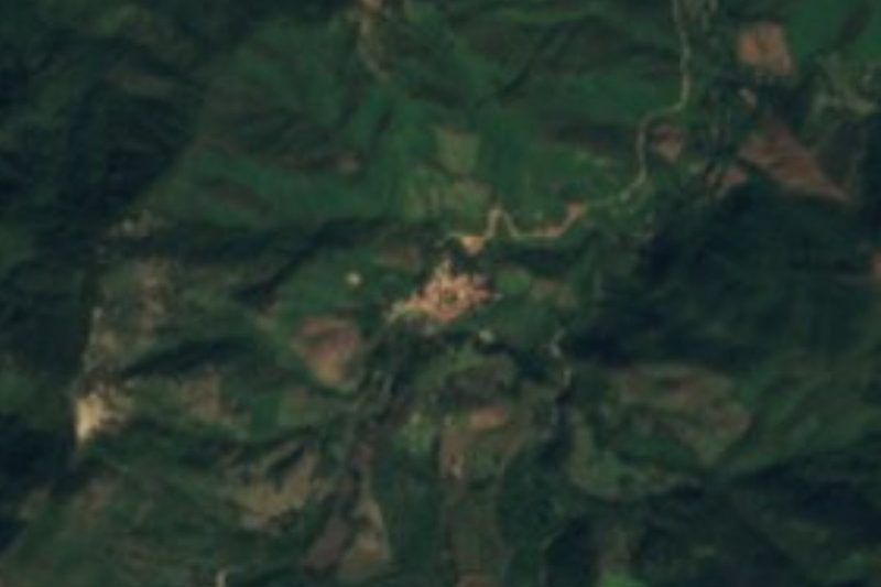Satellite view of Los Reyes, Jalisco