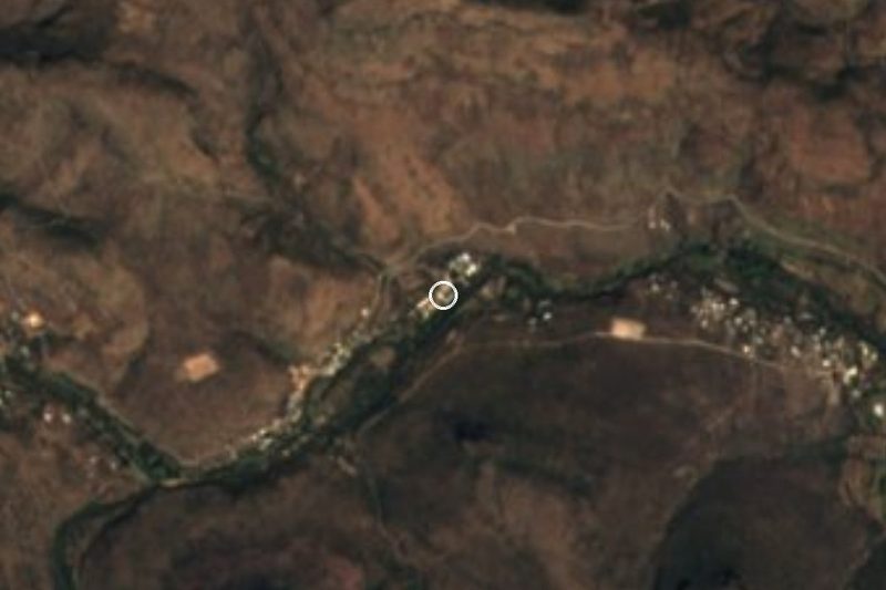 Vista satelital de Balneario de Lourdes, San Luis Potosí