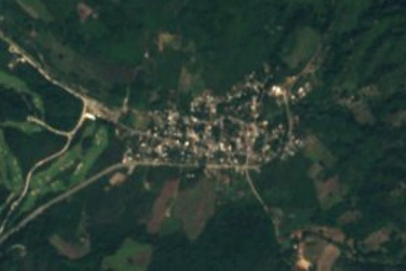 Vista satelital de Higuera Blanca, Nayarit