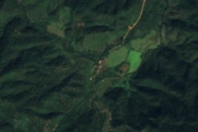 Vista satelital de Aranjuez, Jalisco