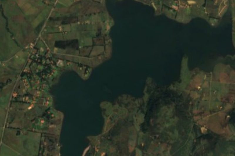 Vista satelital de Presa del Nogal, Jalisco
