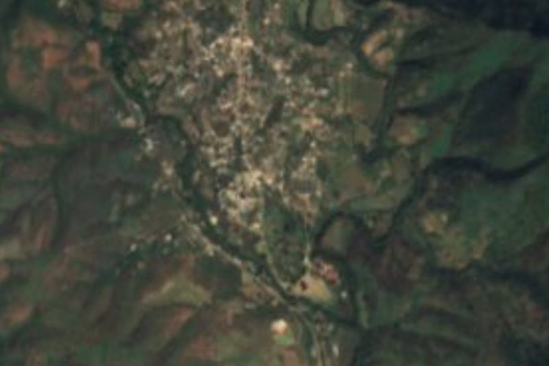 Vista satelital de Taxco el Viejo, Guerrero