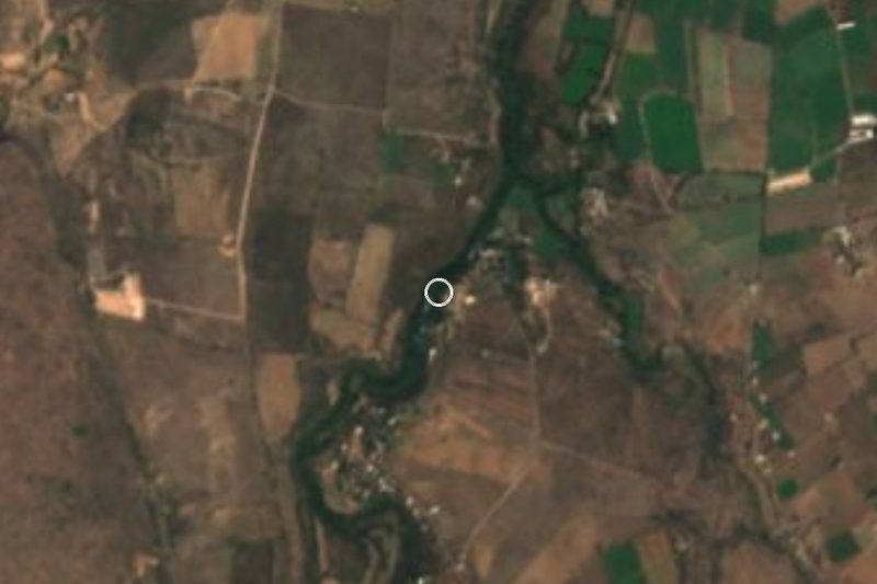 Vista satelital de El Pathecito, Hidalgo
