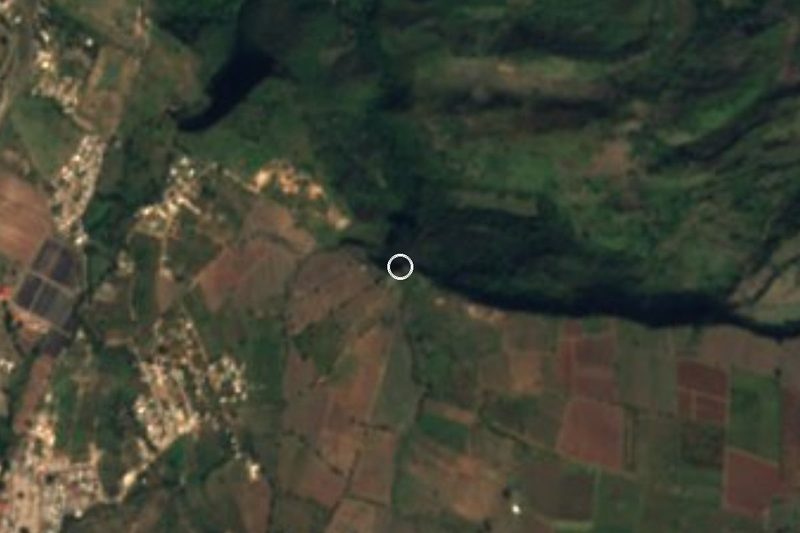 Satellite view of Cascada Los Azules, Jalisco