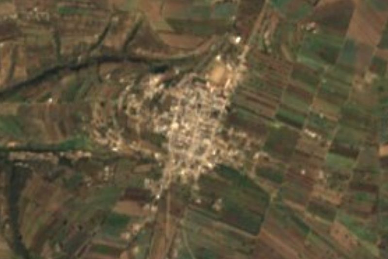 Vista satelital de Concepción Hidalgo, Tlaxcala