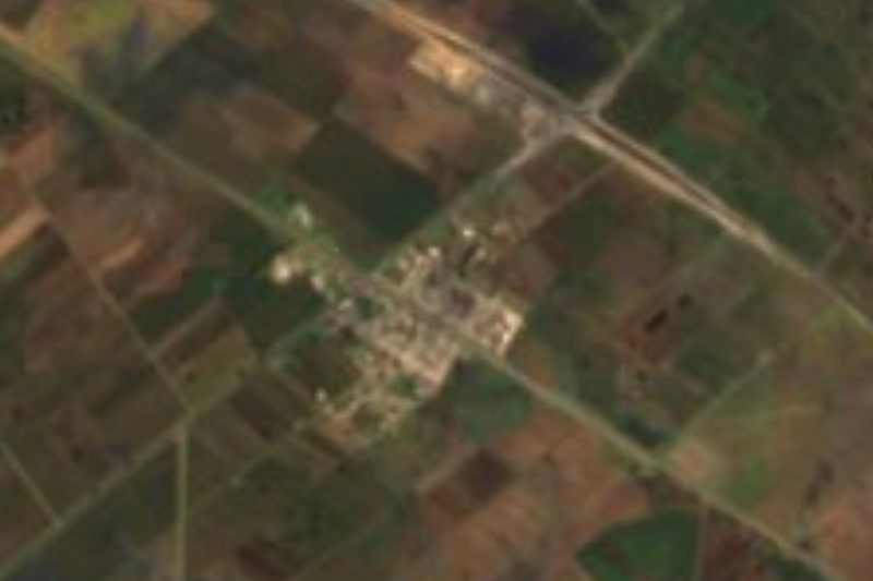 Vista satelital de Velazco, Tlaxcala