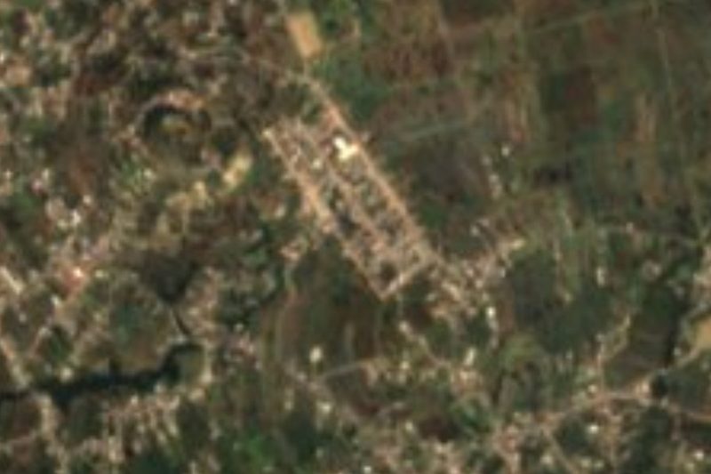Vista satelital de Zacazontetla, Tlaxcala
