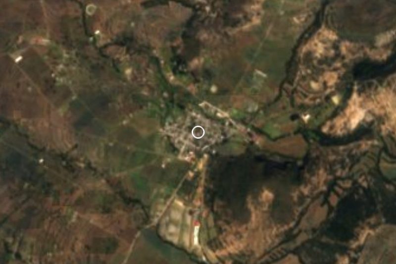 Satellite view of Hacienda Santa María Xalostoc, Tlaxcala