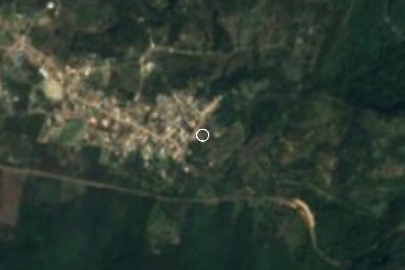 Vista satelital de Chavarrillo, Veracruz