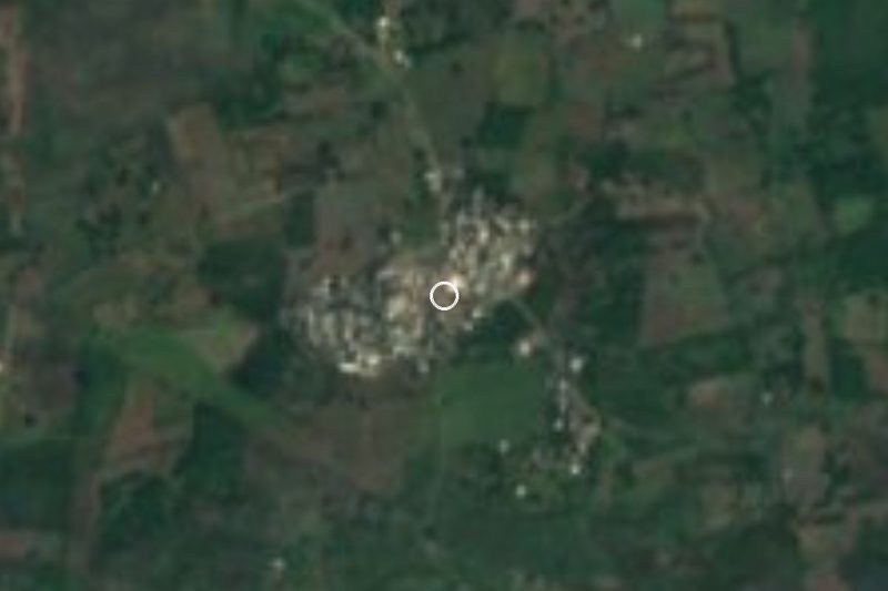 Satellite view of Las Remojadas, Veracruz