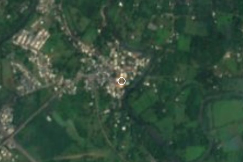 Vista satelital de Medellín, Veracruz