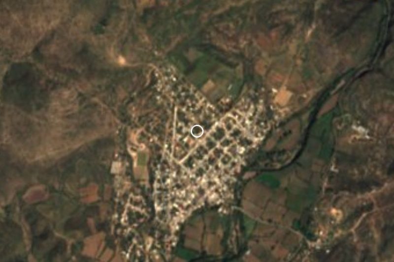 Vista satelital de Hacienda de Tayahua, Zacatecas