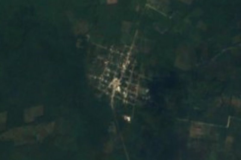 Satellite view of Kuxeb, Yucatán