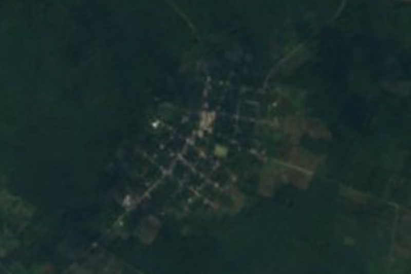 Satellite view of Mucel, Yucatán