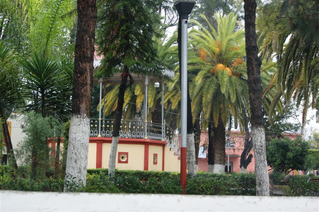 Villa Juarez, S.L.P. kiosko de la plaza principal, San Luis Potosí