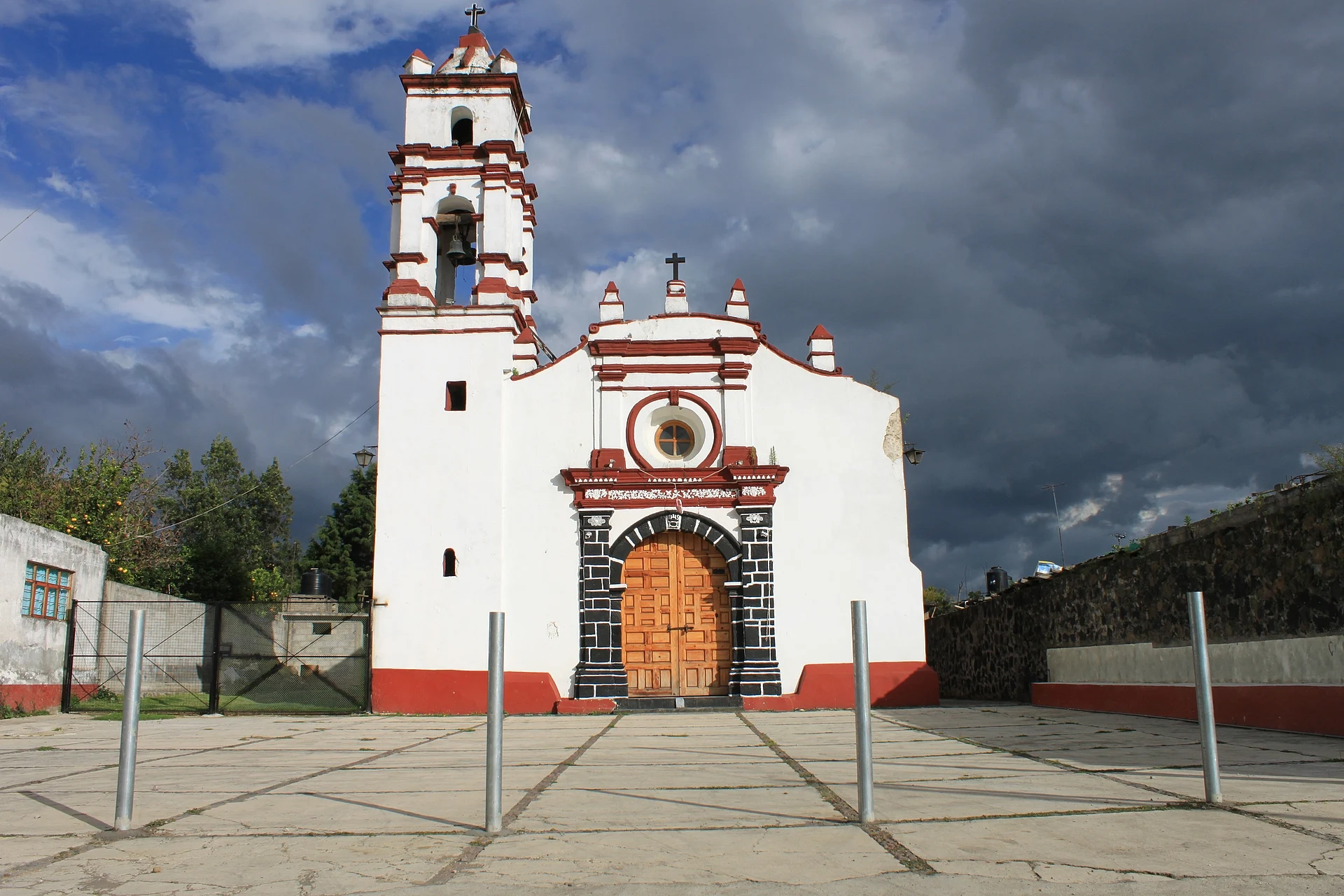 Capilla de San Lorenzo en San Vicente Chimalhuacán, Estado de México