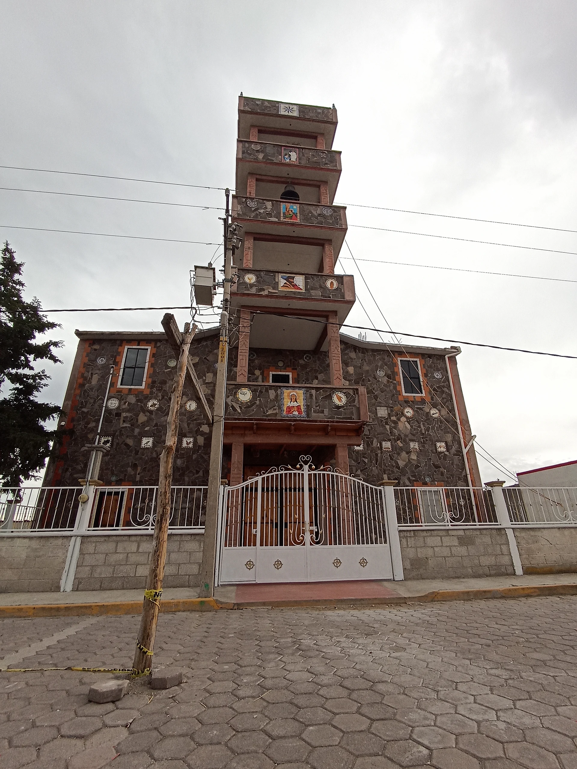 Templo en la comunidad de La Magdalena Soltepec, Tlaxco, Tlaxcala