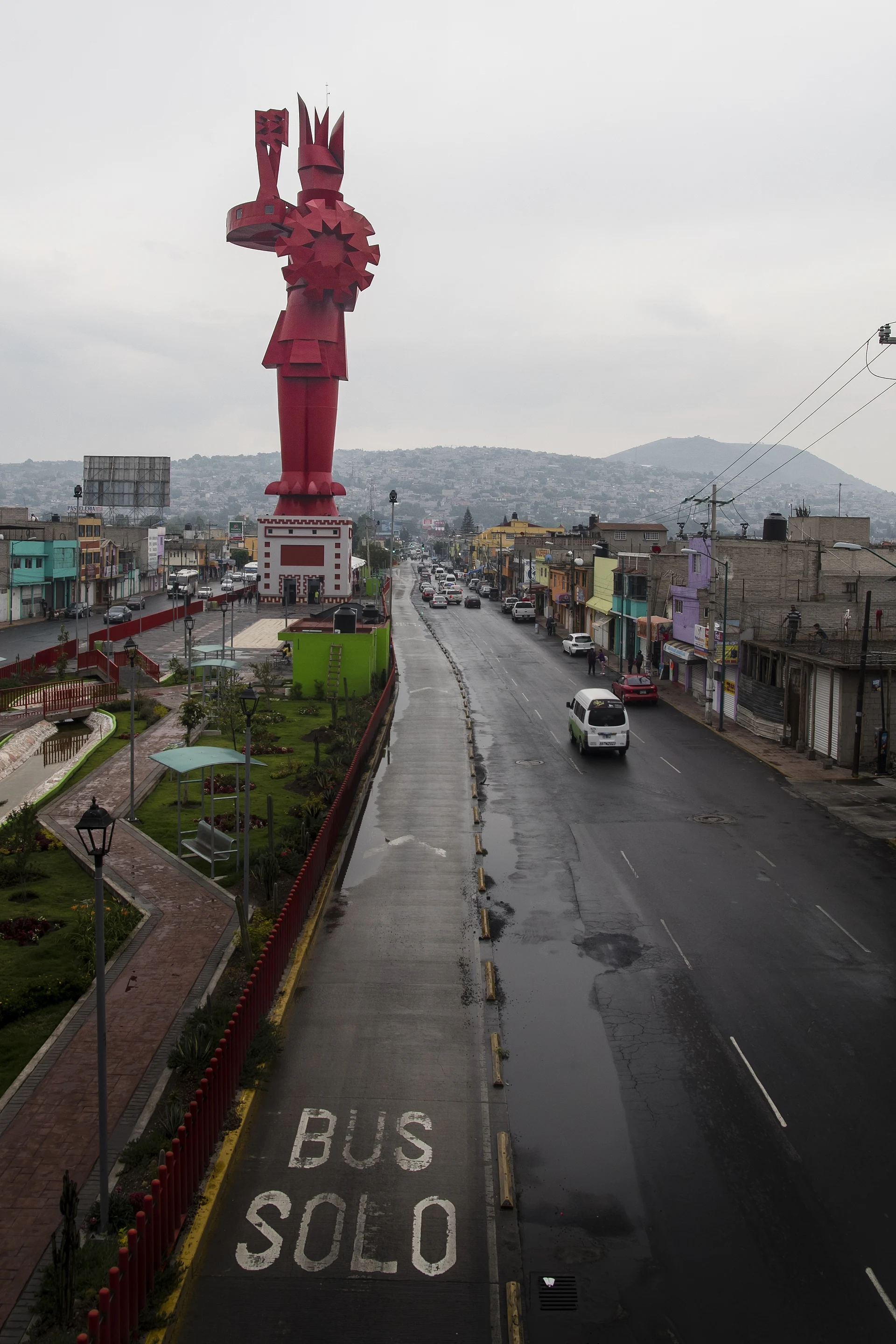 Guerrero Chimalli en Chimalhuacán, Estado de México, Santa María Chimalhuacán