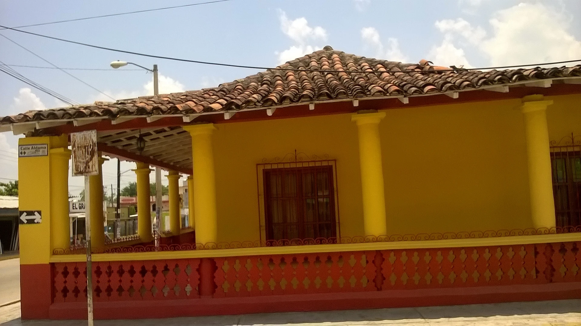 Typical house in Oluta, Veracruz