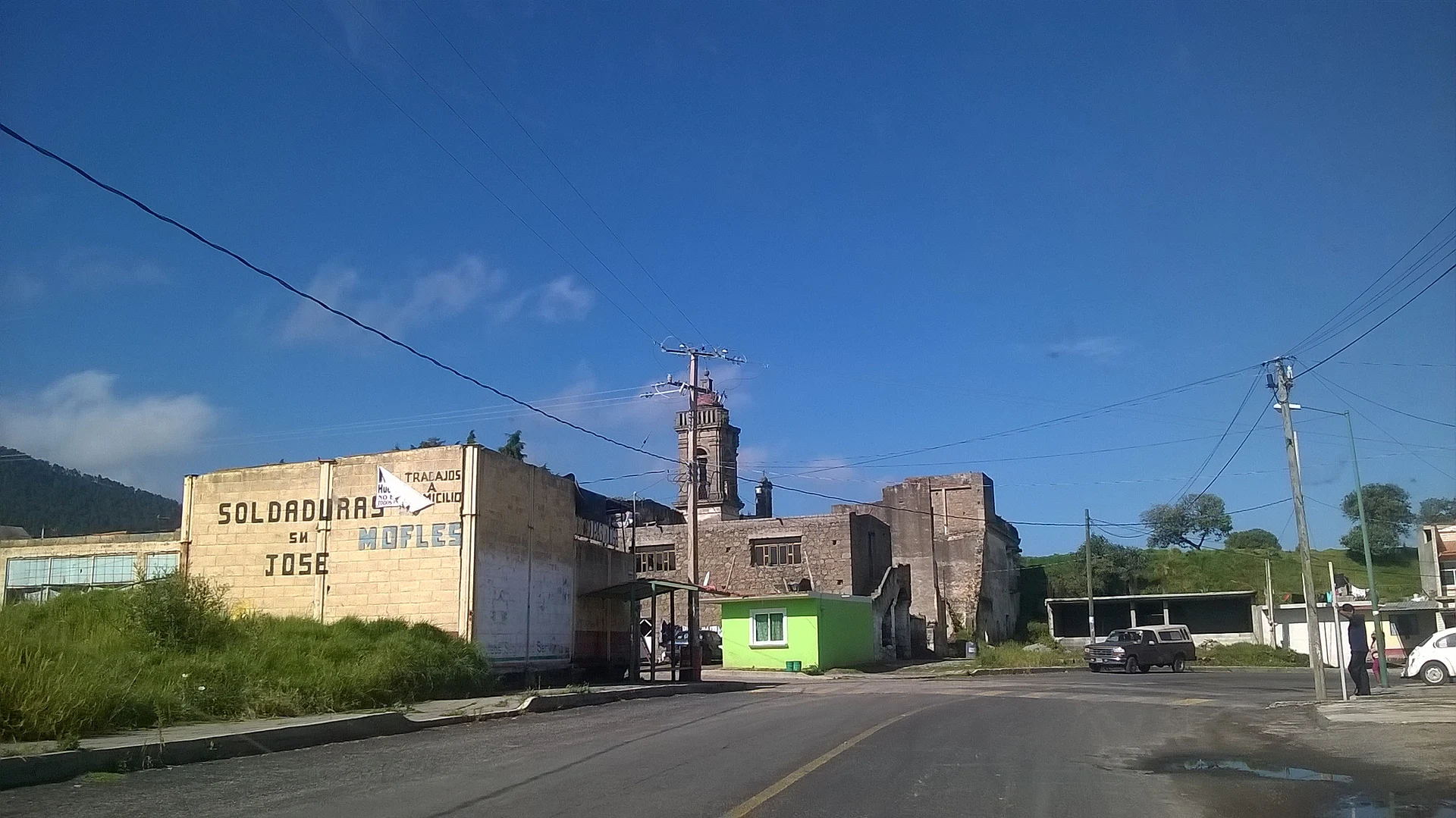 Iglesia antigua en San José Teacalco, Tlaxcala 01