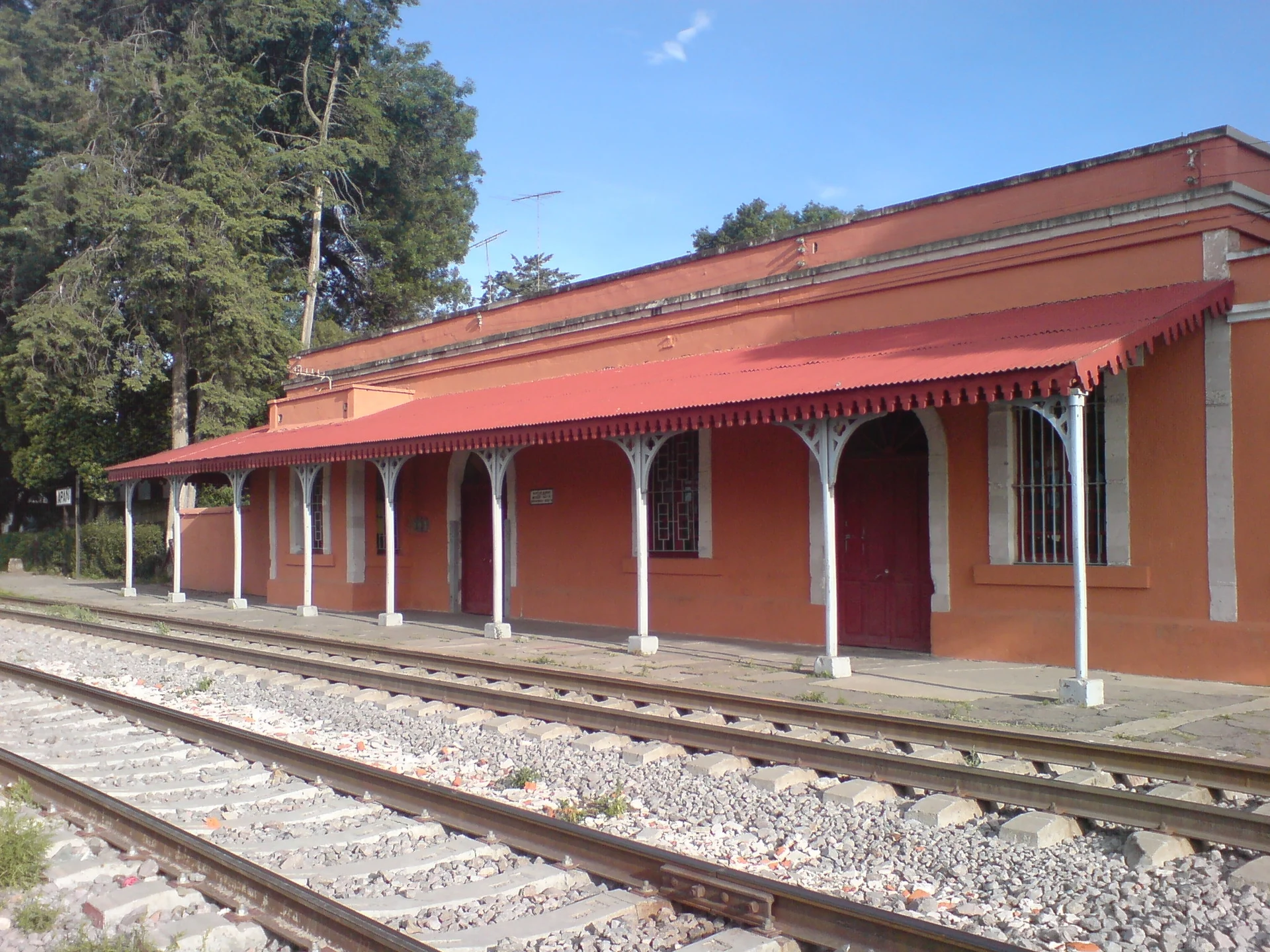 Estación del ferrocarril de Apan, Hidalgo