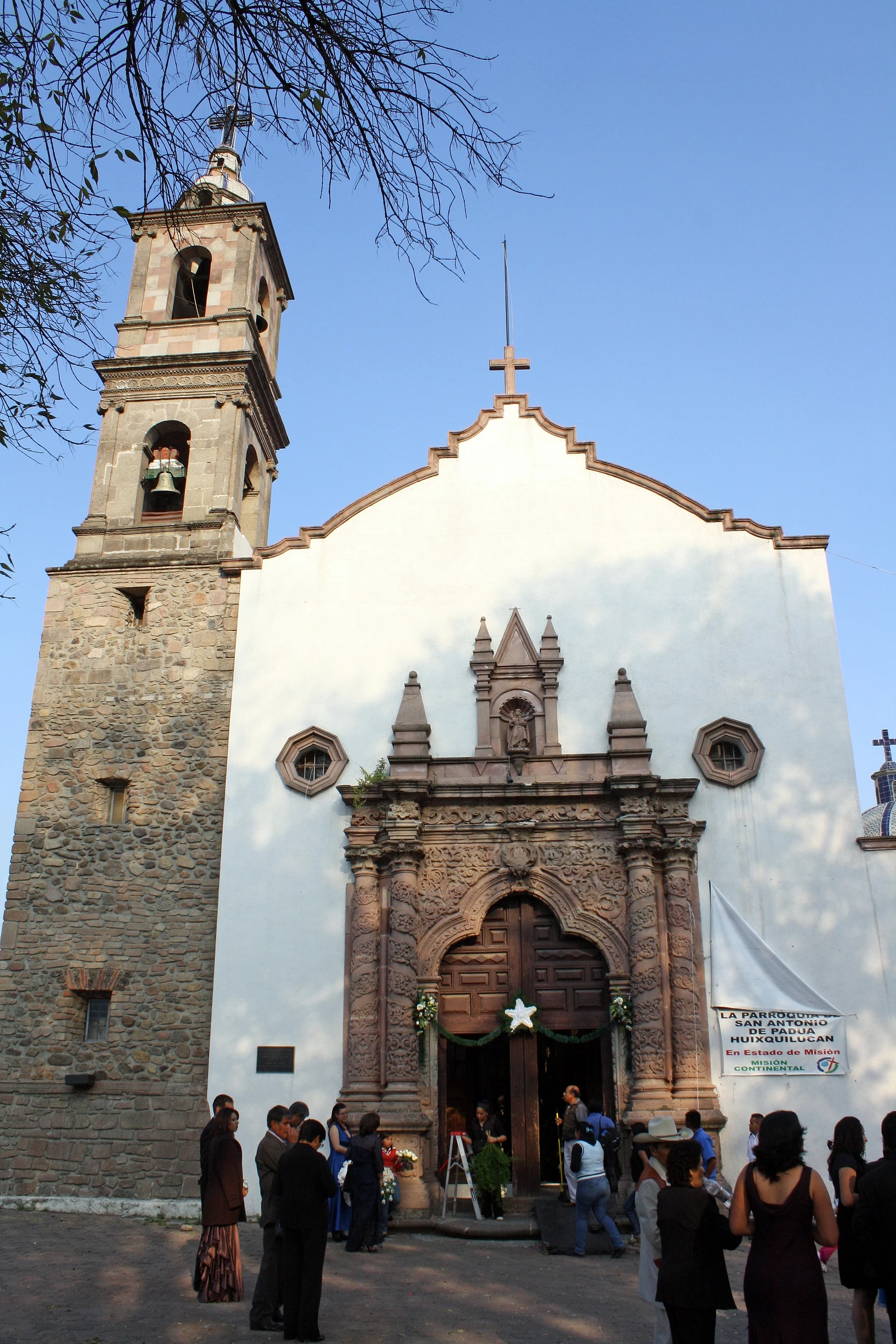 Parish church of San Antonio de Padua in Huixquilucan de Degollado, Estado de México