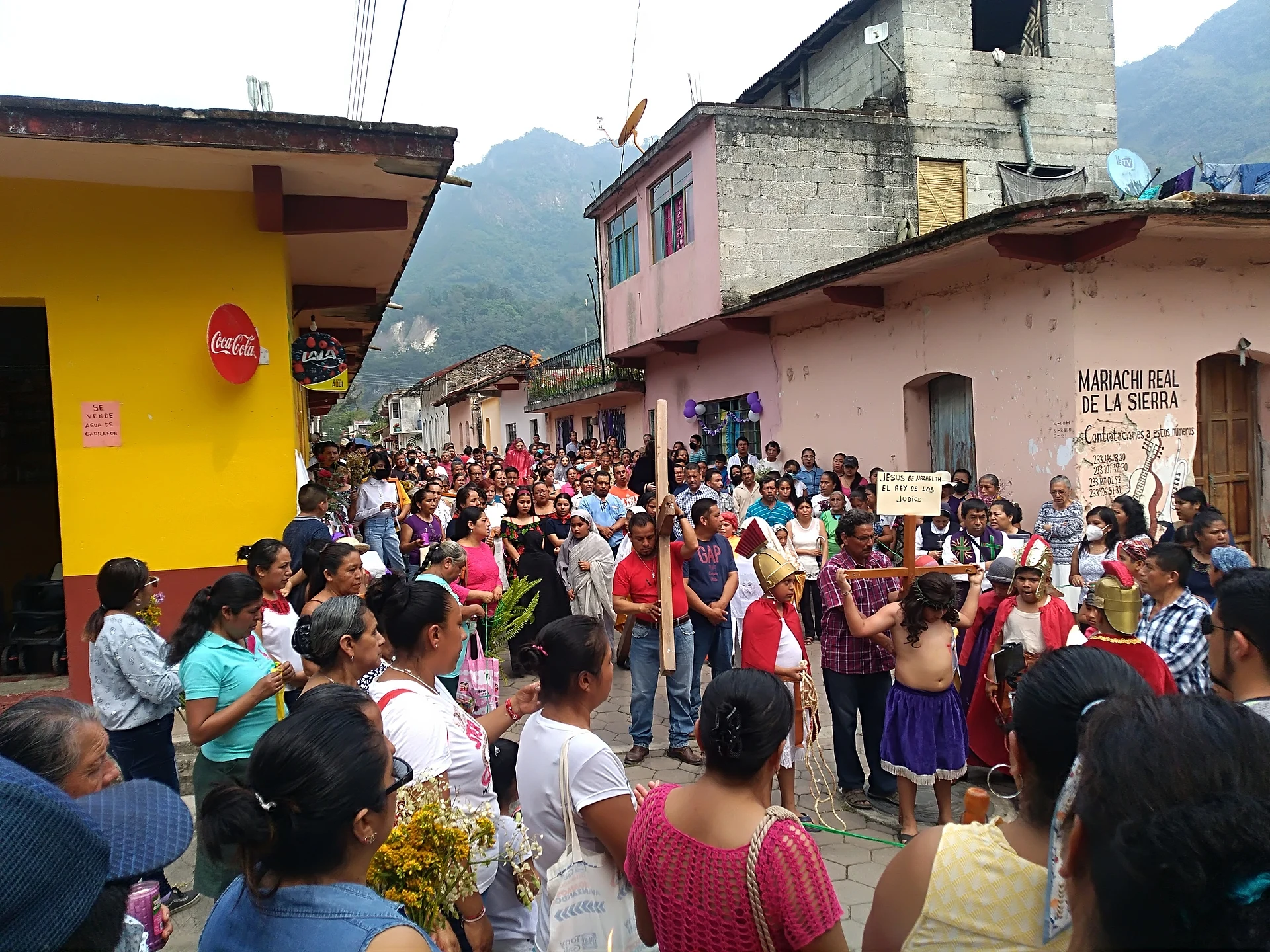 Semana Santa en Zapotitlán de Mendez, Puebla