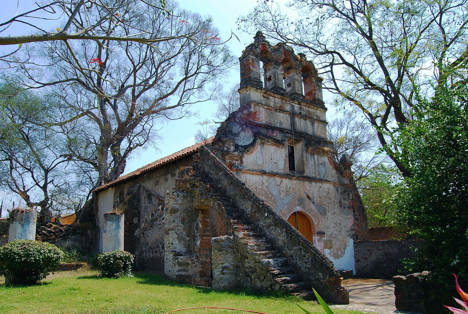 Capilla de la Hacienda de Apanquetzalco. Yautepec, Morelos, Hacienda Apanquetzalco