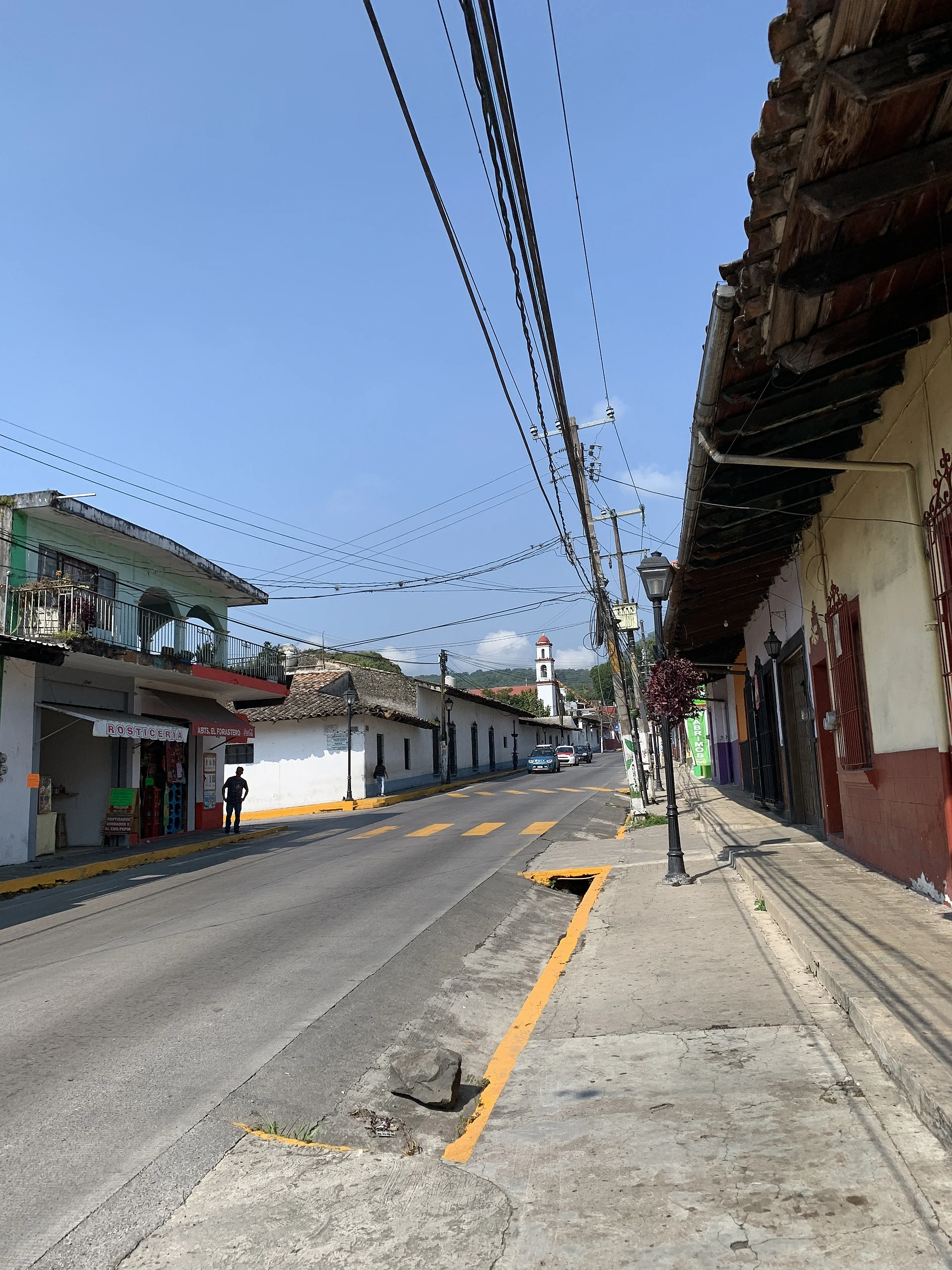 Carretera que cruza san marcos de leon, Veracruz