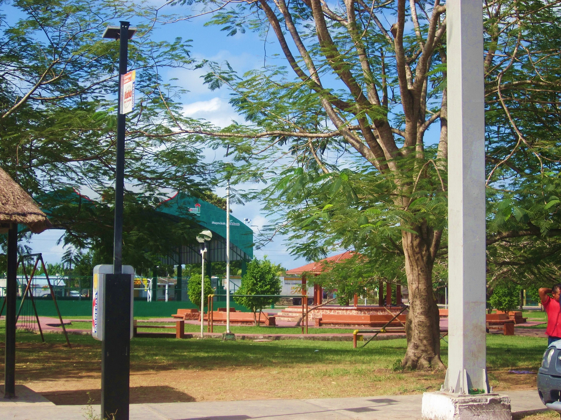 Parque en Subteniente López, Quintana Roo