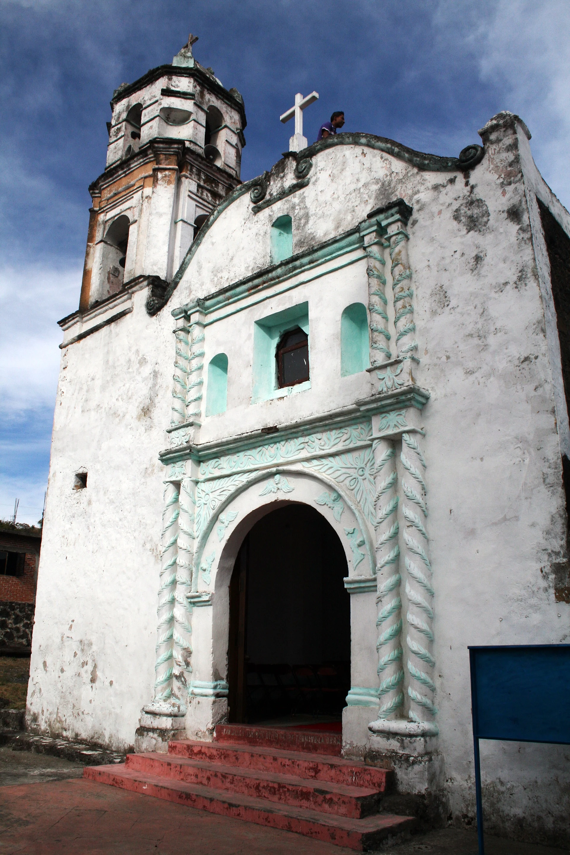 Iglesia de San Juan Bautista en San Juan Tlacotenco, Morelos