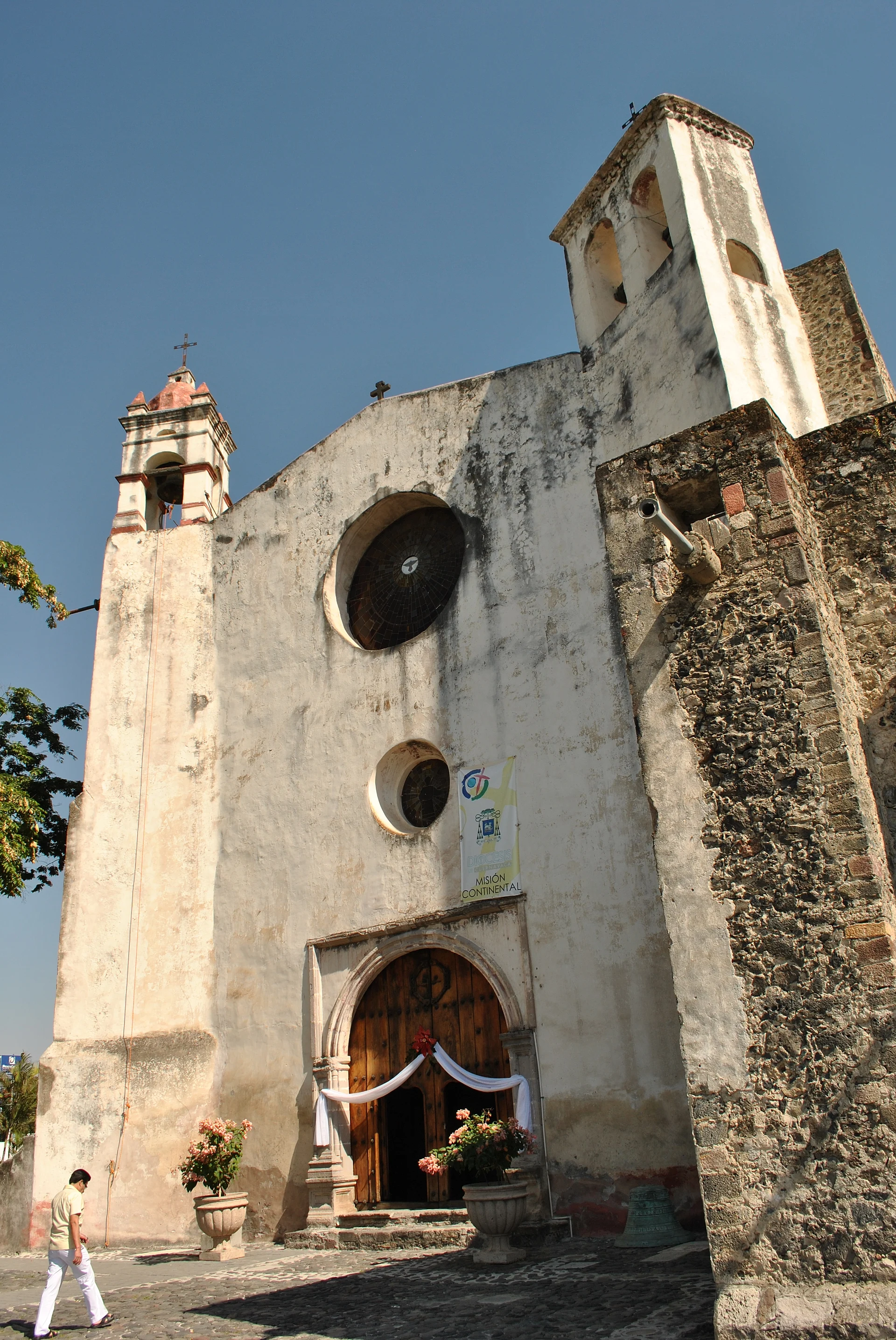 Ex Convento de Santo Domingo de Guzmán Oaxtepec - Portada, Morelos
