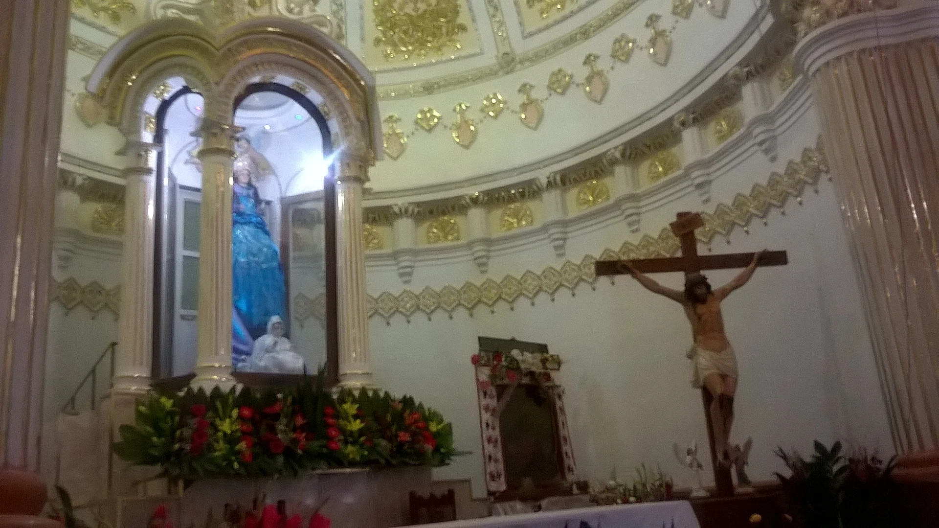 Altar Iglesia de Santa Apolonia Teacalco, Tlaxcala